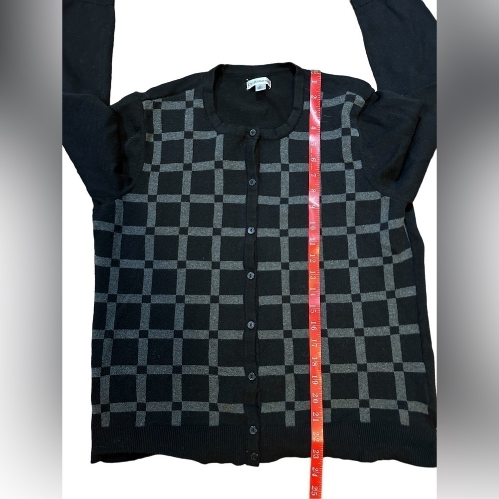 Croft & Barrow Geometric Cardigan Sweater XL - Picture 5 of 5